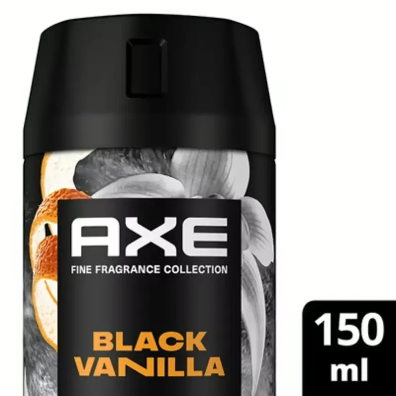 Alennettu AXE BLACK VANILLA 150ML DEODORATTI SPRAY