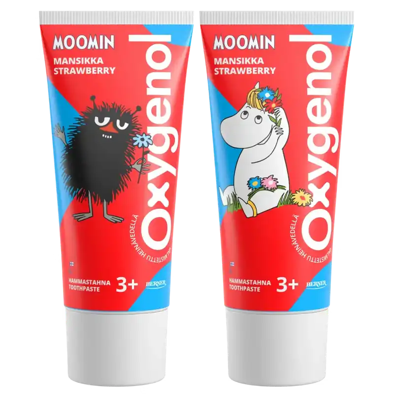OXYGENOL MOOMIN 50ML HAMMASTAHNA 3+ Halpa Hinta