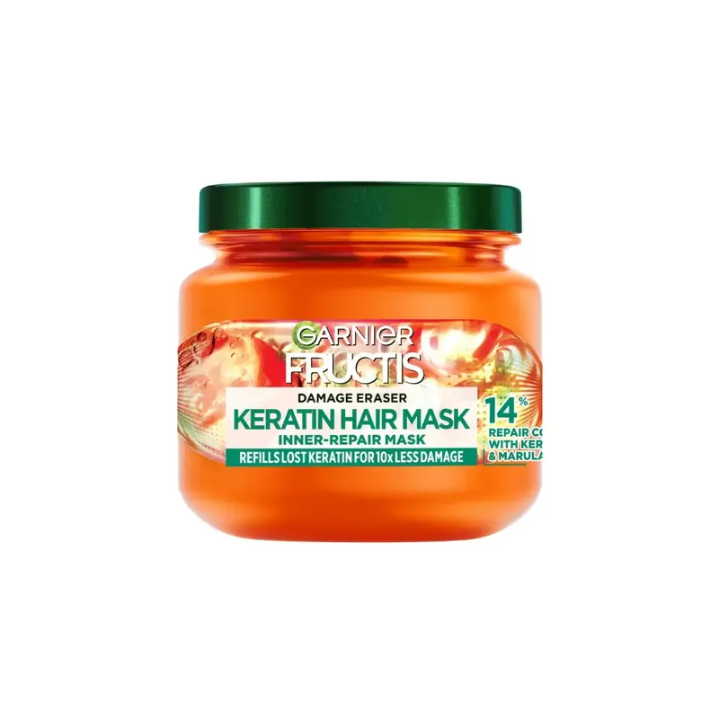Tilaa Nyt GARNIER FRUCTIS DAMAGE ERASER HIUSNAAMIO VAURIOITUNEILLEHIUKSILLE320ML