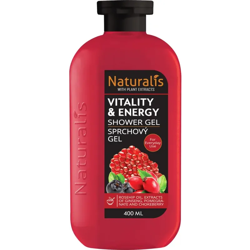 Suosittu NATURALIS SUIHKUGEELI VITALITY&ENERGY 400ML
