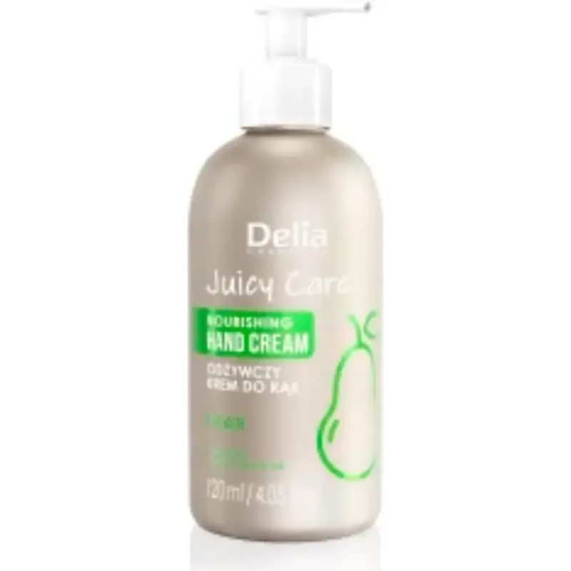 Löytö DELIA JUICY CARE NOURISHING PEAR KÄSIVOIDE120ML