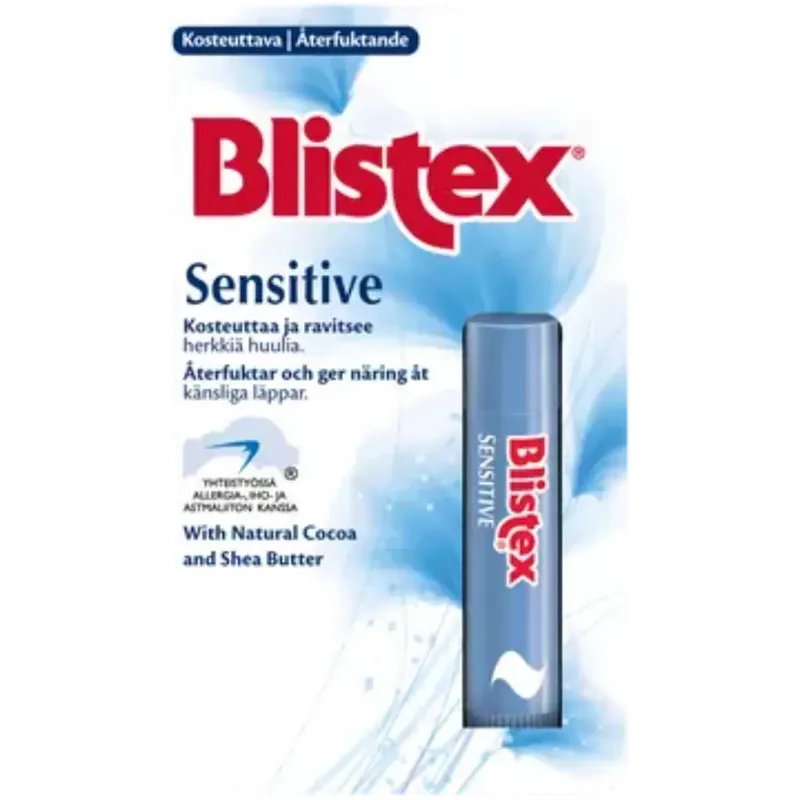 BLISTEX SENSITIVE HUULIVOIDE 4,25G Alennettu Hinta