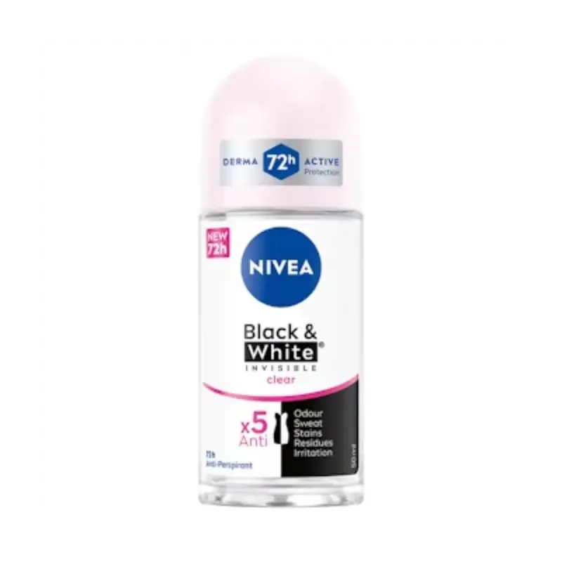 NIVEA B&W ORIGINAL ROLL-ON 50ML Sertifioitu