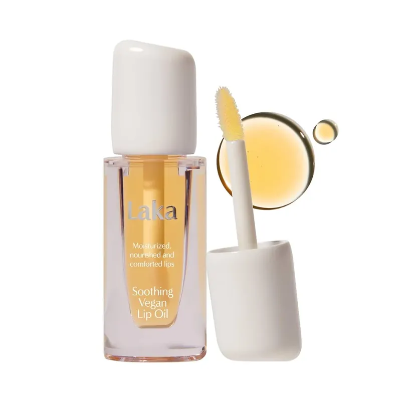 LAKA Soothing Vegan Lip Oil huuliöljy Korkea Laatu