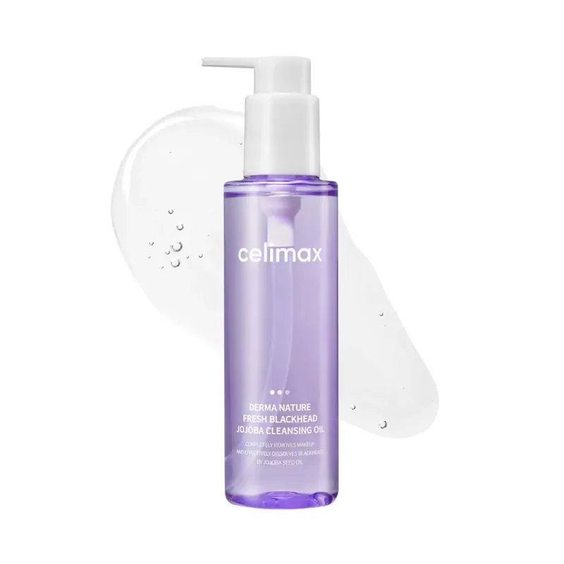 Turvallinen Maksu CELIMAX Derma Nature Fresh Blackhead Jojoba Cleansing Oil puhdistusöljy