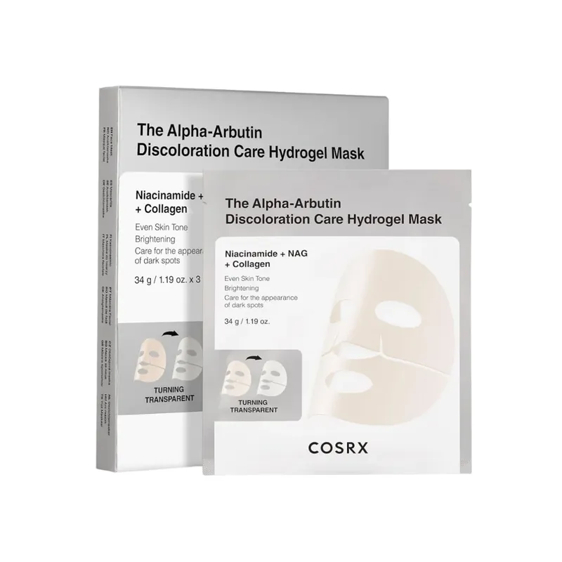 Vain Tänään COSRX Arbutin Discoloration Hydrogel Mask hydrogeelinaamio