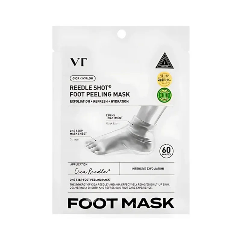 VT Cosmetics Reedle Shot Foot Peeling kuoriva jalkanaamio Superhinta