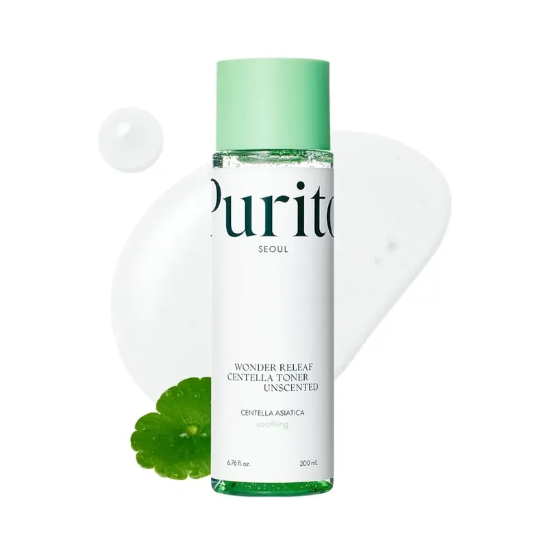 PURITO SEOUL Wonder Releaf Centella Toner Unscented kasvovesi Vain Tänään