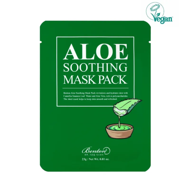 BENTON Aloe Soothing Mask Pack kangasnaamio Osta Tänään