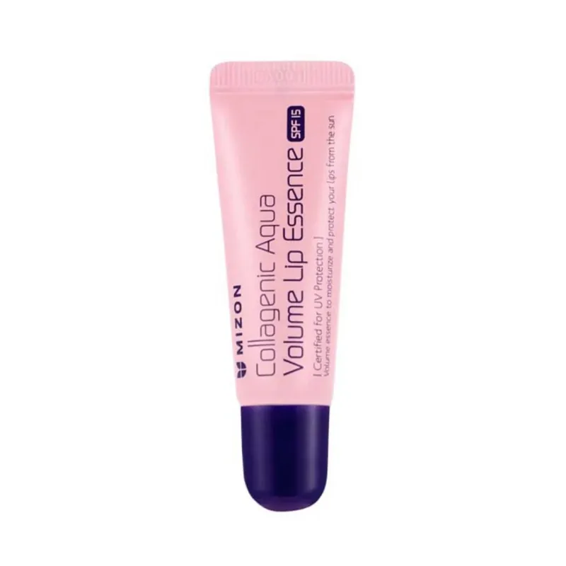 Ilmainen Palautus MIZON Collagenic Aqua Volume Lip Essence SPF15 huuliessenssi
