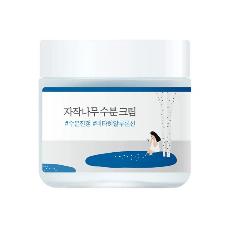 Viikonlopputarjous ROUND LAB Birch Juice Moisturizing Cream kasvovoide
