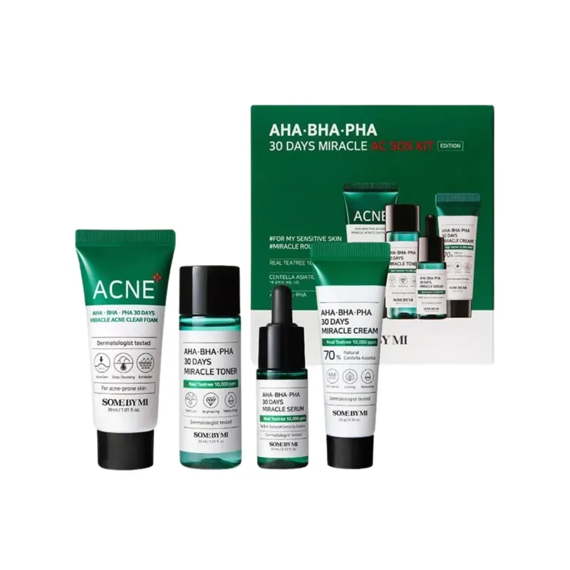 Poisto SOME BY MI AHA-BHA-PHA Miracle AC SOS Kit kasvojenhoitosetti
