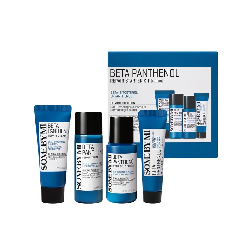SOME BY MI Beta Panthenol Repair Starter Kit matkakokosetti Suosittu