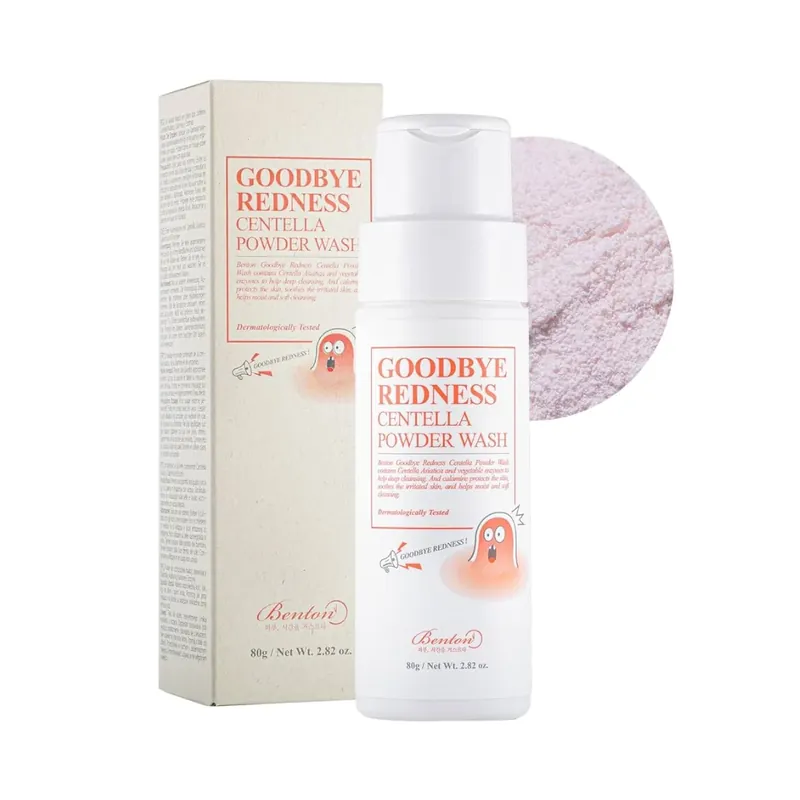 BENTON Goodbye Redness Centella Cica Powder Wash kasvojen puhdistusaine Vain Tänään