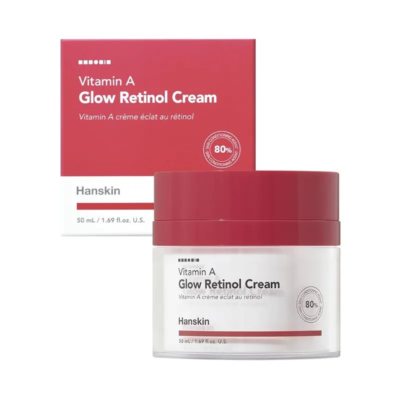HANSKIN Vitamin A Glow Retinol Cream kasvovoide Löytö