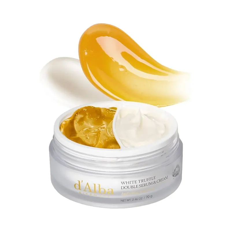 D‘ALBA White Truffle Double Serum & Cream kasvoseerumi ja -voide Flash-Tarjous