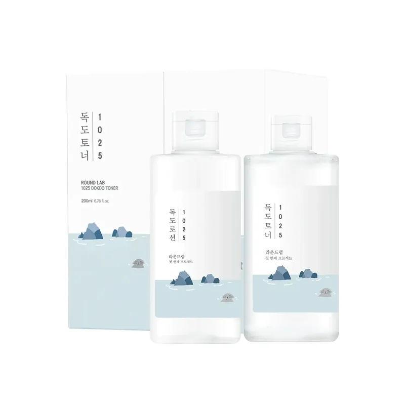 Löytö ROUND LAB 1025 Dokdo Toner + Lotion Duo setti