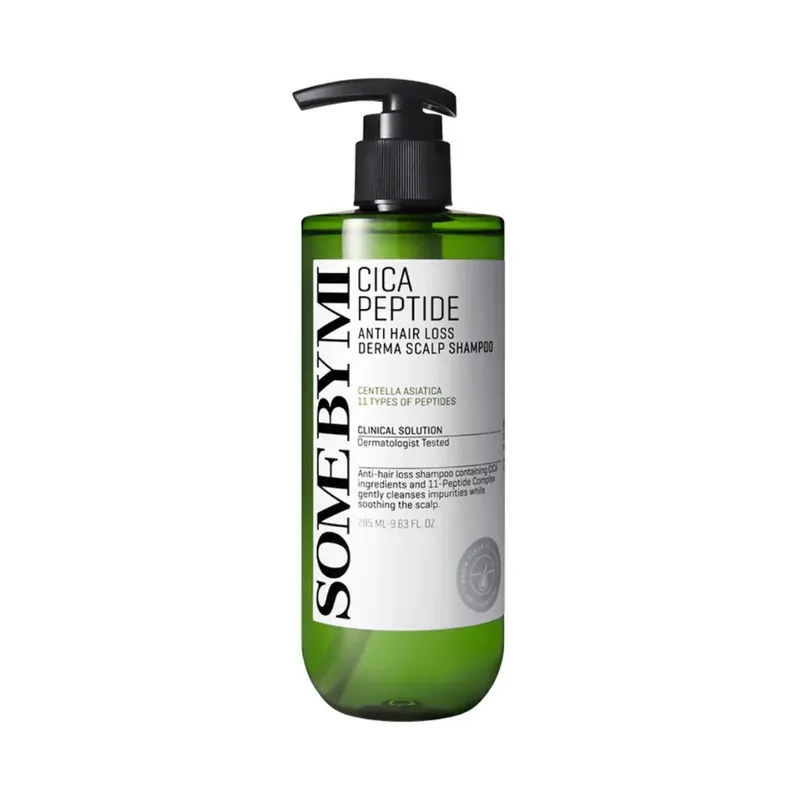 Suosittu SOME BY MI Cica Peptide Derma Scalp Shampoo