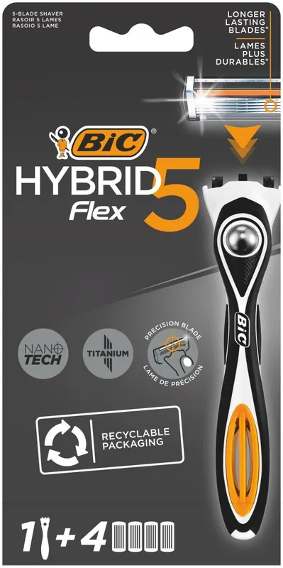 Hybrid Flex 5 varsi ja 4 vaihtoterää Tilaa Heti