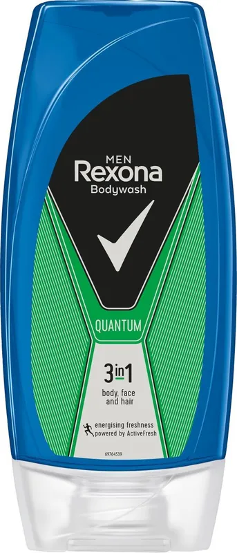 Sertifioitu Men Quantum Suihkusaippua 3in1-koostmus 225 ml