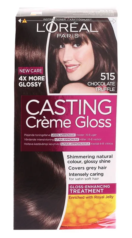 Casting Crème Gloss 515 Chocolate Truffle Vaaleanruskea Tuhka Mahonki kevytväri Kampanjahinta