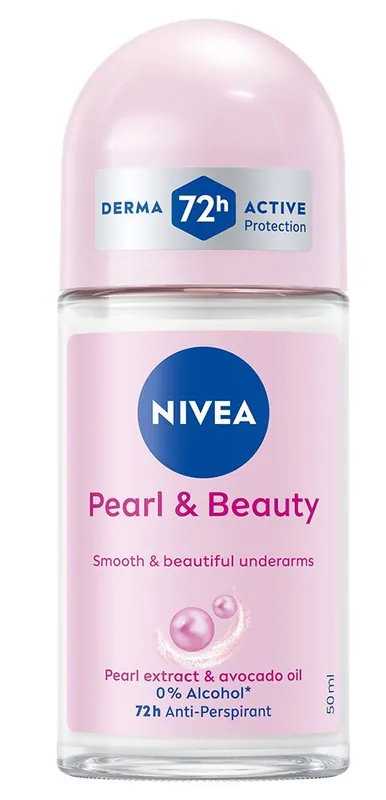 Eniten Myyty NIVEA 50ml Pearl & Beauty Deo Roll-on -antiperspirantti