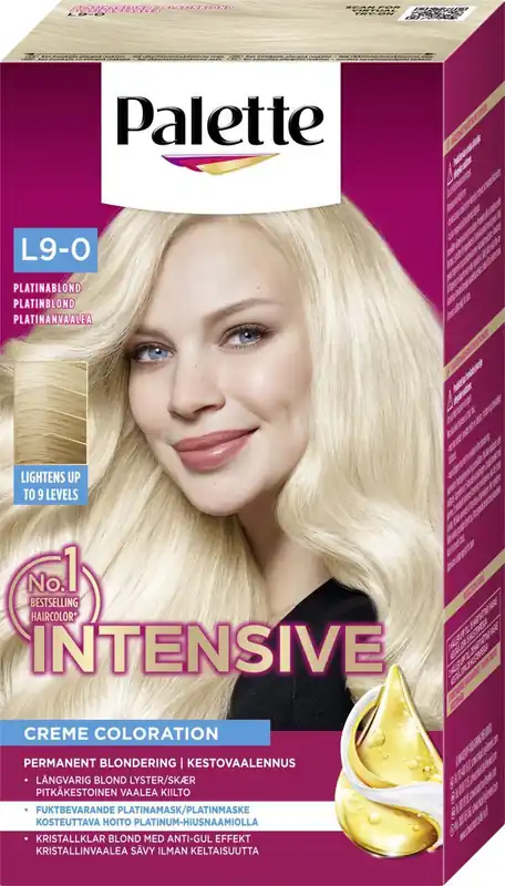 Palette L9-0 Platinum Blonde Kausialennus