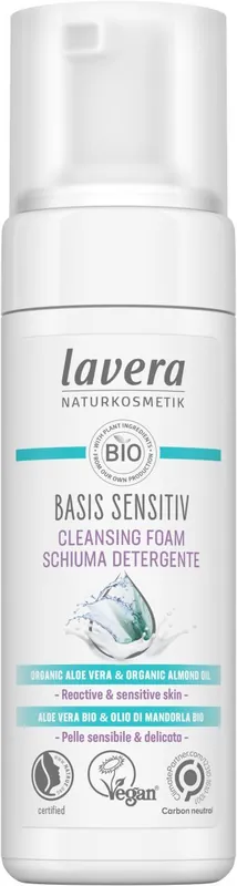 lavera Basis Sensitiv Cleansing Foam 150ml Nopea Toimitus