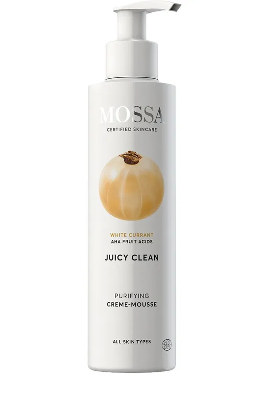 Mossa Juicy Clean Purifying Creme Mousse puhdistusvaahto 190ml Osta Nyt