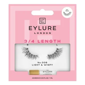 Tehdashinta Eylure 3/4 length 008 -irtoripset ja liima